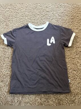 Brixton Phoenix LA Dinosaur pizza shirt size 2/3